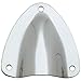 Attwood Stainless Steel Clamshell Vent, black