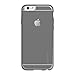 LUVVITT [Frost] Soft Slim Transparent TPU Rubber Case Flexible Shock Absorbing Cover designed for iPhone 6/6s Plus (5.5) Transparent Black