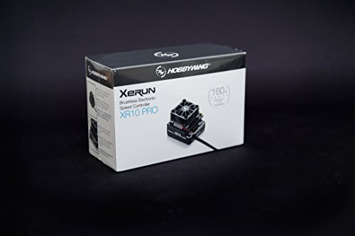 HobbyWing Hobby Wing 30112600 XeRun XR10 Pro 160 Amp Brushless Vehicle Speed Controller, Black