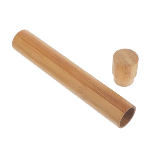 GANAZONO Bamboo Document Storage Tube 20 x 4 Waterproof Mailing Tube for Posters Artwork and Documents Sturdy Packaging for Shipping and Transport