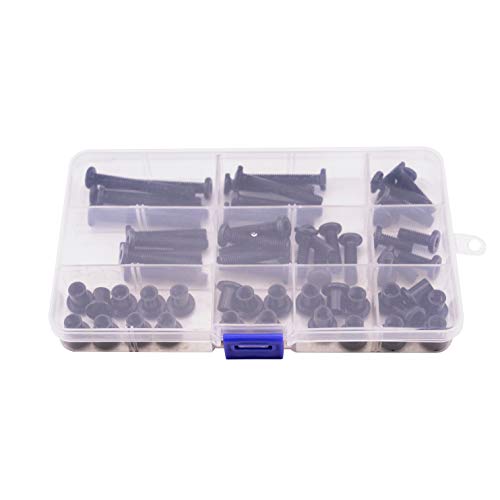 FPVKing 35Set M6 Hex Drive Socket Cap Bolts Kit Allen Head Countersunk