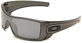Oakley Men's OO9101 Batwolf Shield Sunglasses, Granite Frame/Black Iridium Lens, 127 mm
