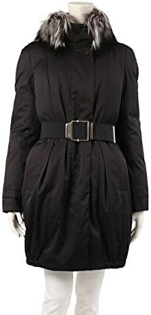 Amazon ポールカ Paule Ka ダウンコート フォックスファー 黒 中古 コート ジャケット 通販