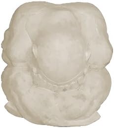 Amedeo Design 2200-6L Weeping Buddha Statue, 14 by 14 by 14-Inch, Limestone