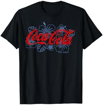 Amazon.com: Coca Cola Palm Tree Logo Catch The Wave T-Shirt