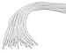 OrthoStep Narrow Flat Athletic 36 inch White Shoelaces - High Durability Shoe and Sports Shoelaces 2 Pair Pack