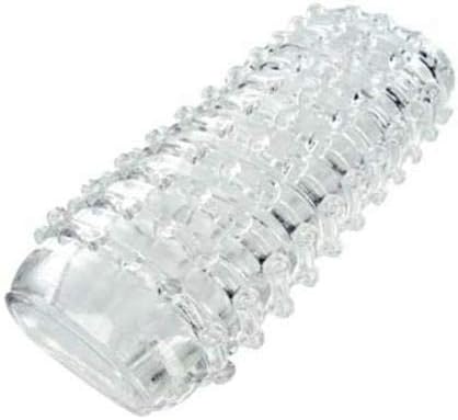 Clear Ribbed Open Waterproof Thick Sleeve