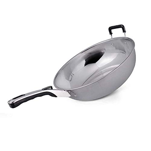 Click Here to See More Images Stainless Steel Frying Pan | 12.2 inch - 31 x 9 Nonstick Skillet | Indispensable for Frying