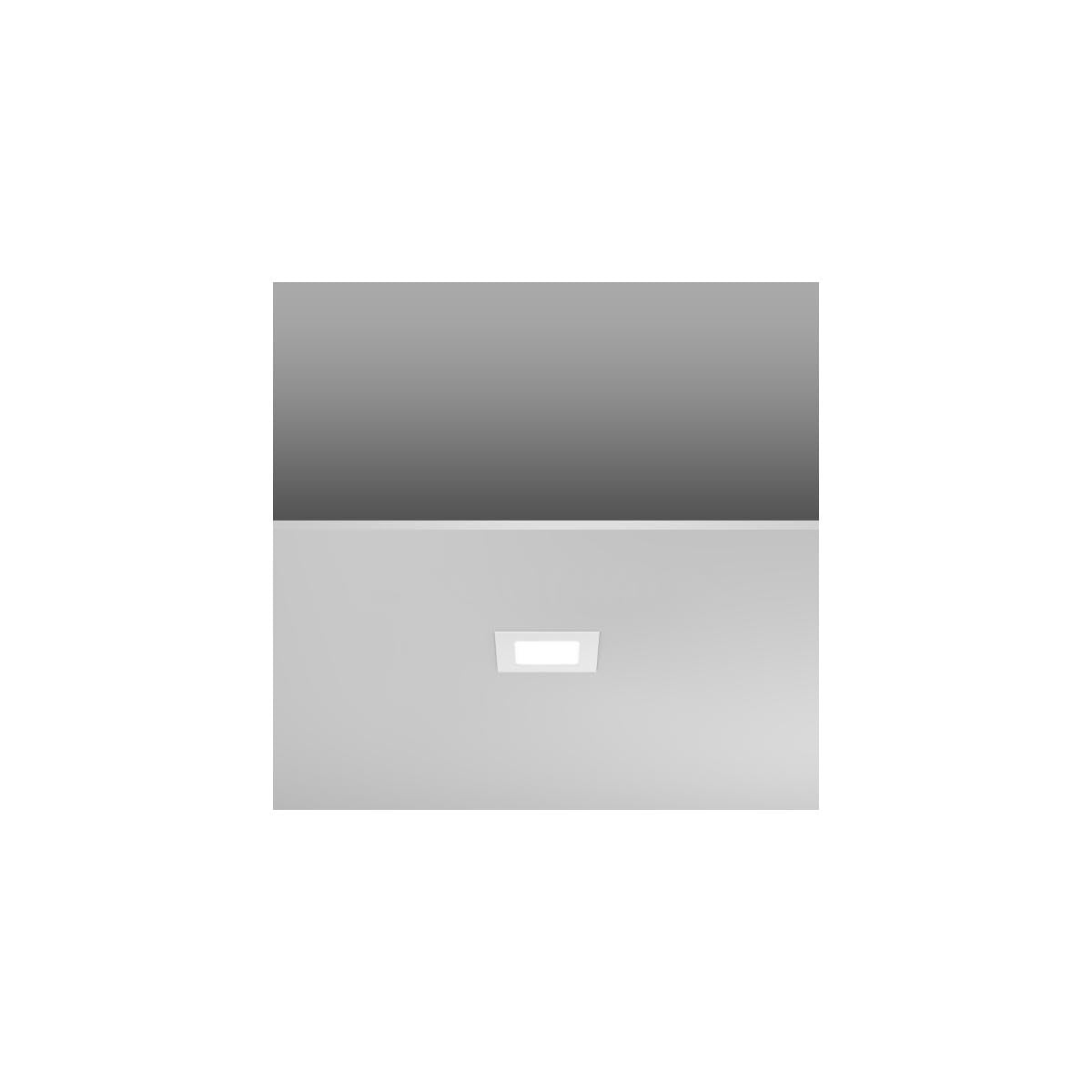 RZB Zimmermann LED Recessed Downlight 901487.002.1 4000 K 225X225X23 Toledo Flat Downlight Rigid/Swivel 4051859087113