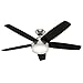 Hunter Fan Avia 54” Ceiling Fan with Burnt Walnut/Autumn Walnut Reversible Blades