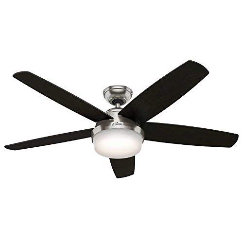 Hunter Fan Avia 54” Ceiling Fan with Burnt Walnut/Autumn Walnut Reversible Blades