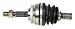 Cardone 66-6200 New CV Axle