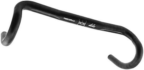 Aerus Alloy Drop Curled Road Bike Handlebar 31.8mm x 420mm Black New Take Off