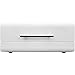 White Sleek Modern Bread Box For Kitchen Counter - Steel Bread Storage Bin By Cooler Kitchen