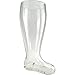 Oktoberfest Style Glass Beer Boot Stein - 2 Liter
