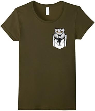 Women's Bokuto Owl T-Shirt Small Olive