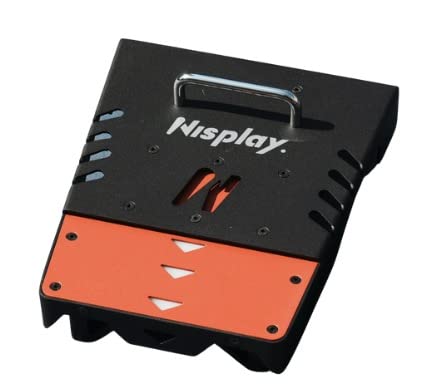 Nisplay Portable Tennis Ball Machine (26lbs) - Dual Motor for TopSpin and Backspin, 80+ Balls, Max 68MPH, 4+ Hours Play with External Lithium Battery