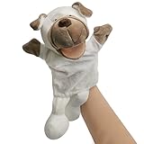 Easfan Puppy Hand Puppet Soft Animal Plush Toy with