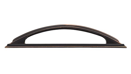 Richelieu Hardware BP26987BORB Classic Metal Drop Pull ,5 ", Brushed Oil-Rubbed Bronze