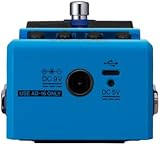 Zoom MS-70CDR Plus MultiStomp Guitar Effects Pedal Reverb Modulation Blue view 2
