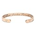 Friendship Bracelet Best Friend Gift | Rose Gold Bracelet includes Gift Box (Best Bitches Forever - 1 pack)