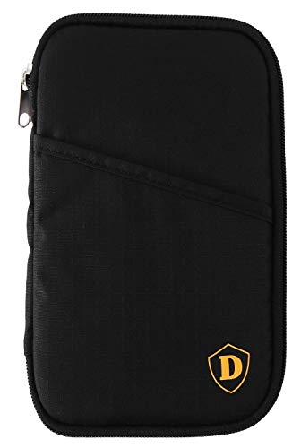 Travel Wallet & Family Passport Holder RFID Blocking Case - Document Organizer