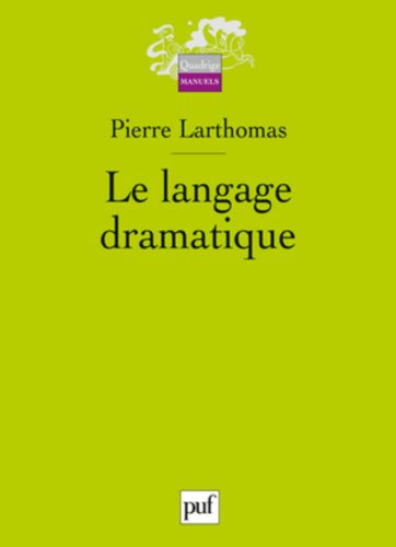Le  langage dramatique