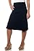 Alki'i A-Lined Mid Length Skirt with Elastic Waistband