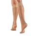 Truform Sheer Compression Stockings, 8-15 mmHg, Women's Knee High Length, 20 Denier, Beige, X-Large