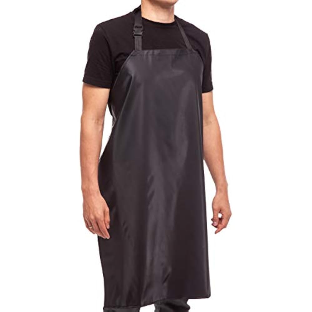Waterproof Rubber Vinyl Apron 35" Upgraded 2018 Light Model Staying