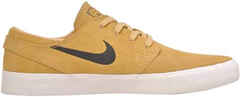 nike sb zoom stefan janoski celestial gold & anthracite shoes