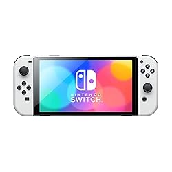 Nintendo Switch – OLED Model with White Joy-Con