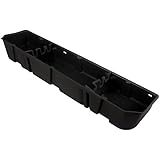 DU-HA Under Seat Storage Fits 15-17 Ford F-150 SuperCrew, Black, Part #20110