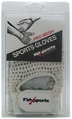 Flexsports International Pro Mesh Sports Gloves White Large - L