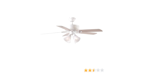 Harbor Breeze 52 Springfield Ii White Ceiling Fan Amazon Com