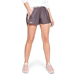 Under Armour Women's Play Up 2.0 Shorts , Ash Taupe