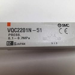 SMC VQC2201N-51 VQC VALVE, 24 VDC, 5 PORT, DOUBLE