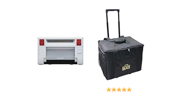 Amazon.com: Mitsubishi cp-k60dw-s impresora de fotos – Bundle – con nuestro  Rolling funda de transporte. : Productos de Oficina