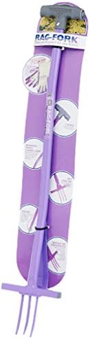 Eazitools Rag-Fork T Handle, Purple
