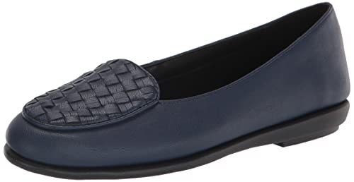 Aerosoles Brielle, Mocassins Plats pour Femme, Bleu Marine, 38 EU