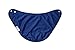 Youth and Adult Waterproof Adapted Bandana Bib, Absorbent Clothing Protector - Navy