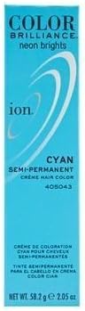 ION Color Brilliance Semi Permanent Brights Hair Color 'CYAN"