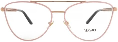 Versace Eyeglasses VE 1292 1507 Peach Transparent at Amazon  display picture 3