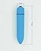 MADD Multi Speed Mini Electric Massager Waterproof 10 Frequency Portable Bullet Vibrator/Vibe Adult Toy, Kit Includes Storage Bag (Blue)