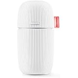 Travel Size USB Car Diffuser for Camping, Personal Humidifier for Desktop, Portable Air Freshener Purifier for Travel, Mini Ultrasonic Cool Mist Humidifier, 110ml Office Desk Humidifier for Gift