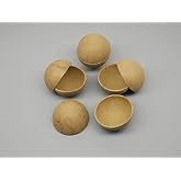 PyroBuild 10pc 3" Paper Firework Ball Shells Craft Hemispheres