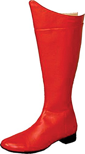 Boot Super Hero Red Men Med Halloween Costume - 1 Size