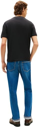 Herren T-Shirt Kurzarm Archive mit großem Logo, Schwarz (Black), S
