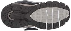 New Balance 990 V5 Hook and Loop Sneaker, Navy, 1.5