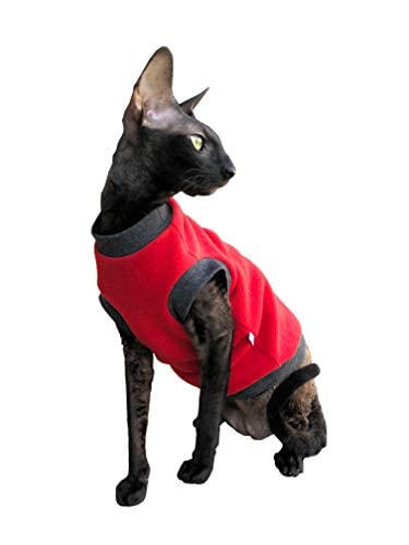 Kotomoda Cat's pullover Red Fleece (M) — image 1